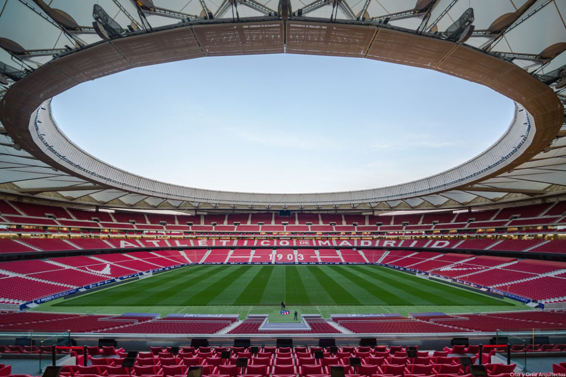 Mappa Dello Stadio Metropolitano Di Madrid Settori E Accessi