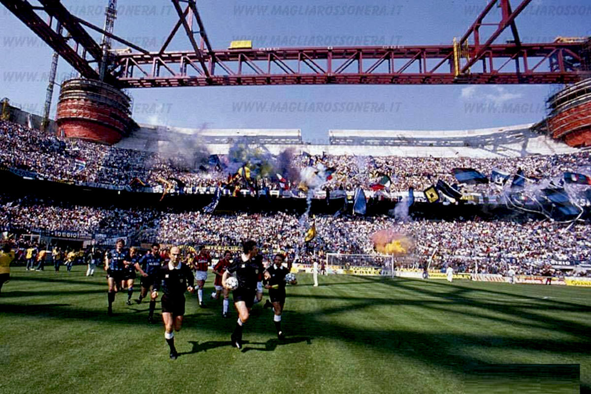 derby 1989 milano san siro stadio