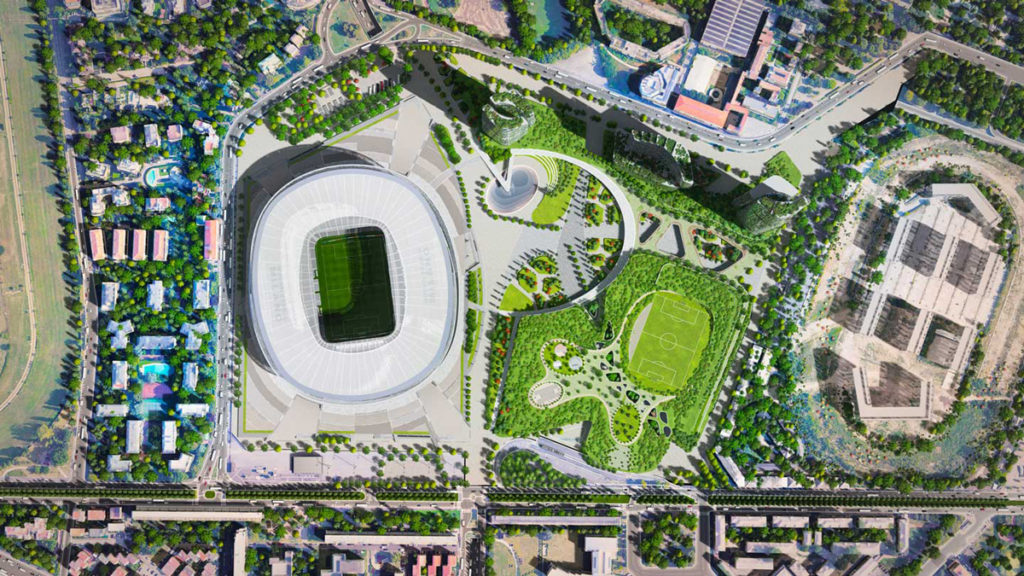 progetto nuovo stadio san siro manica sportium milano