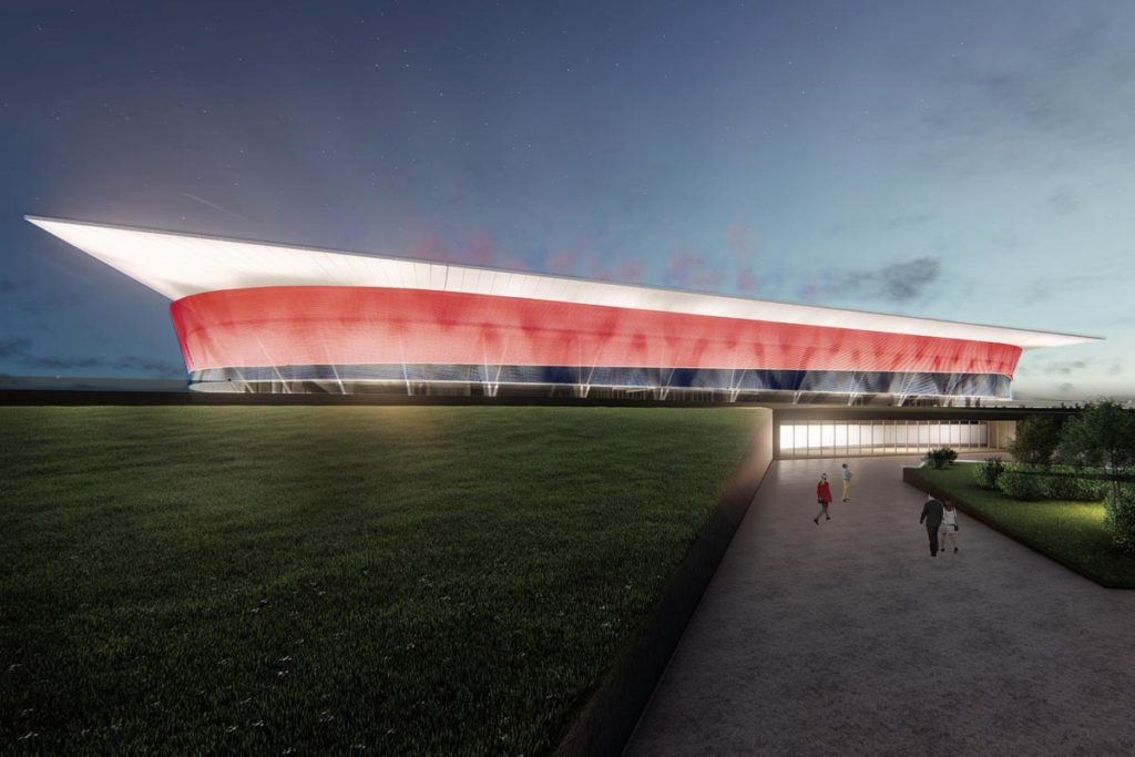 proposta nuovo stadio cagliari js one works