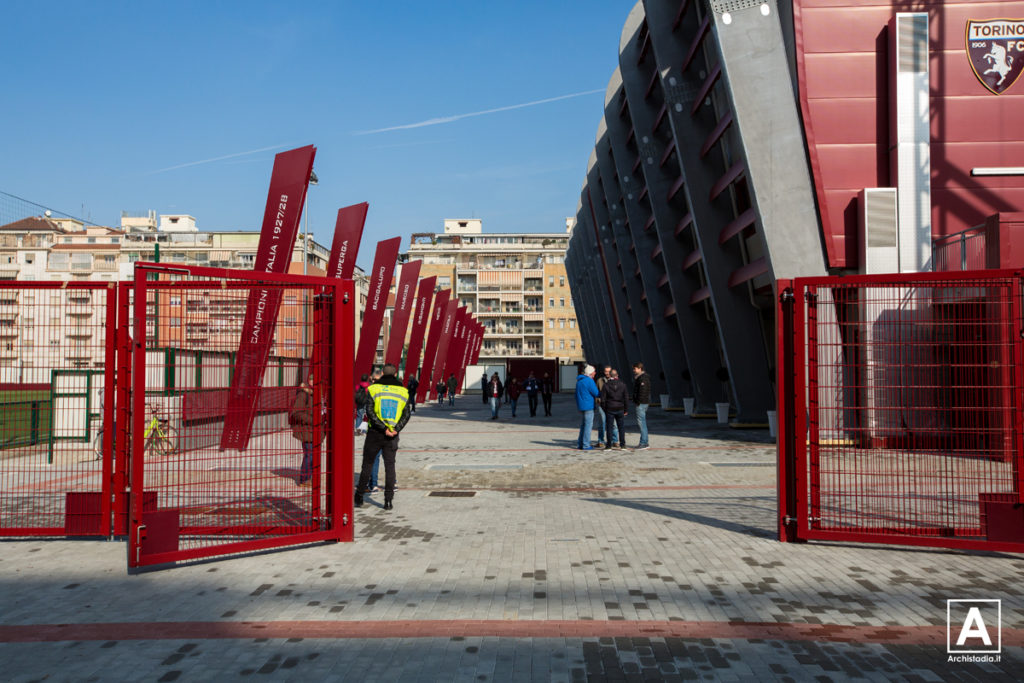 stadio filadelfia piazzale della memoria torino
