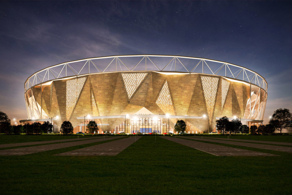 Motera Cricket Stadium Populous architettura