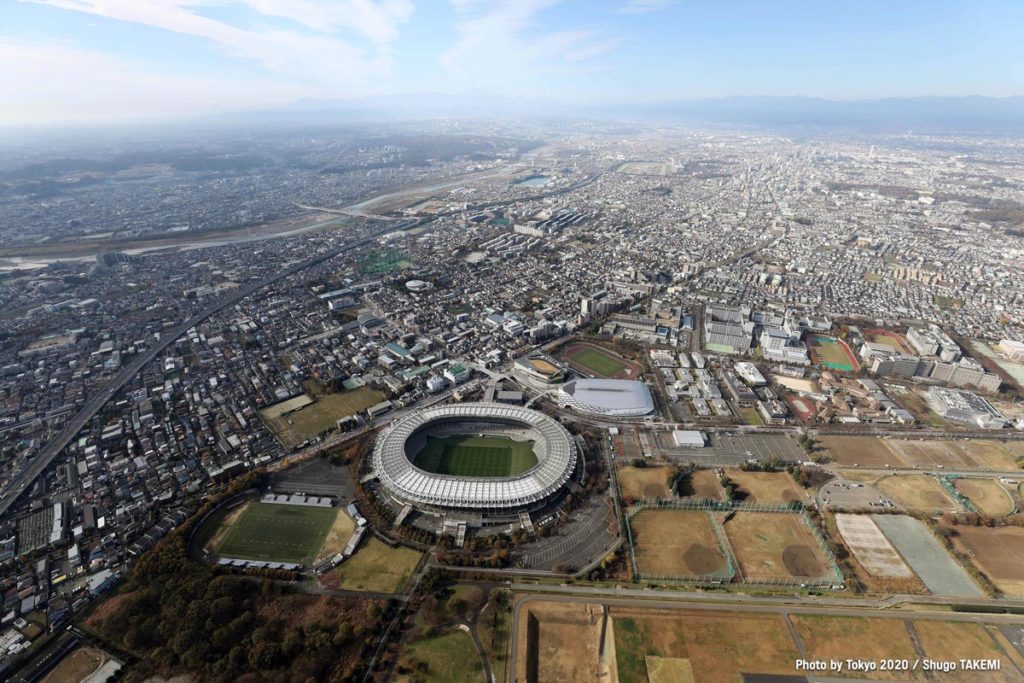 tokyo 2020 vista aerea