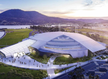 tasmania nuova arena indoor riqualificazione