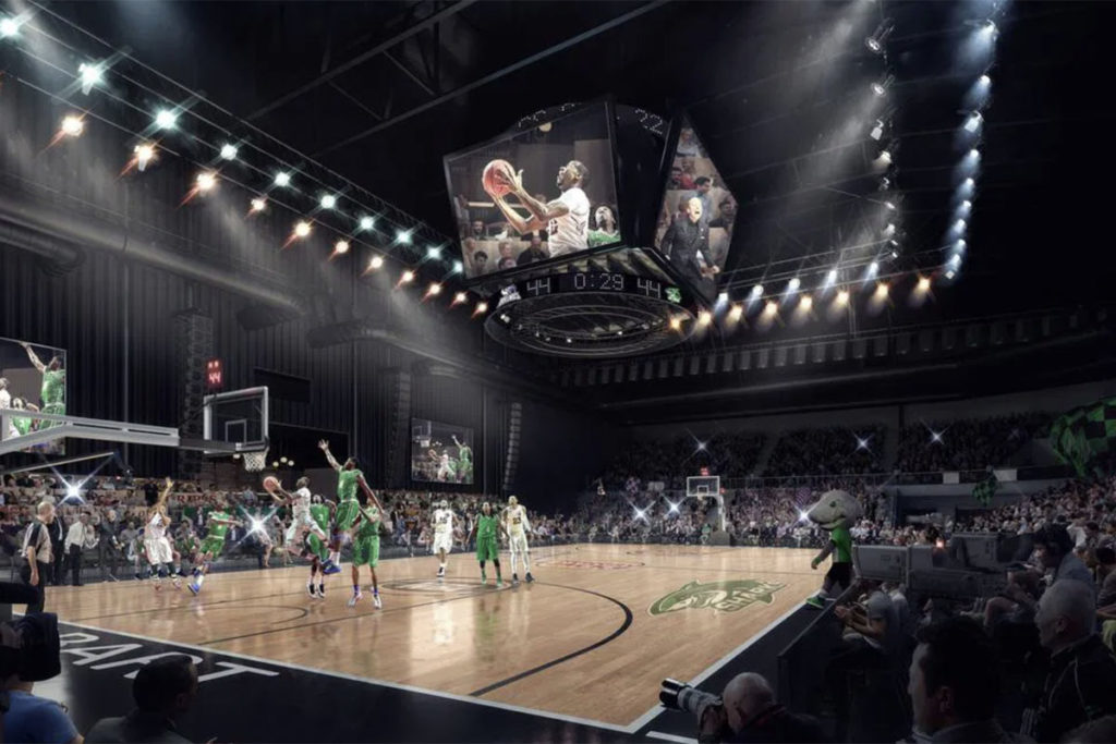 tasmania arena indoor mystate bank interno