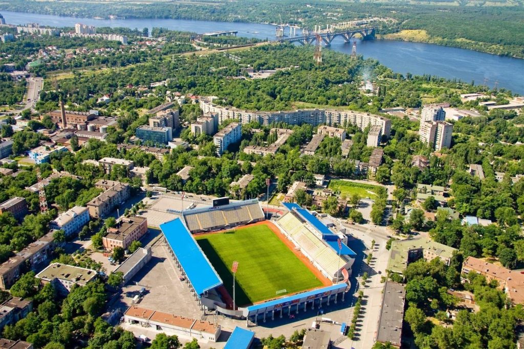 zorya luhansk stadio vista aerea