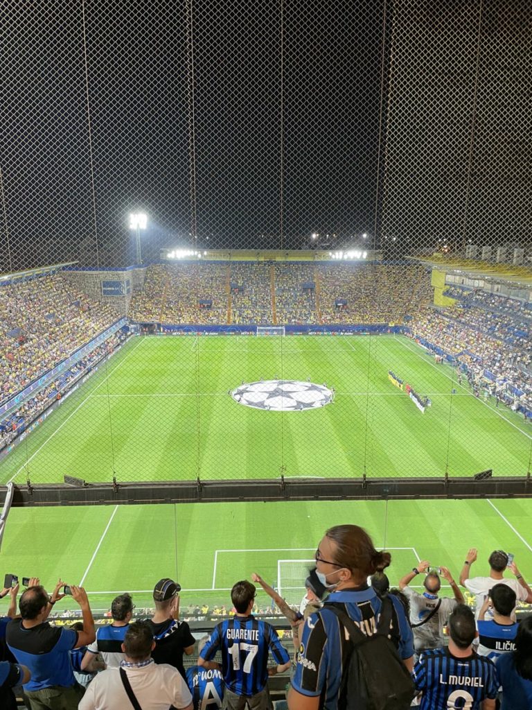 villarreal stadio ceramica atalanta settore ospiti