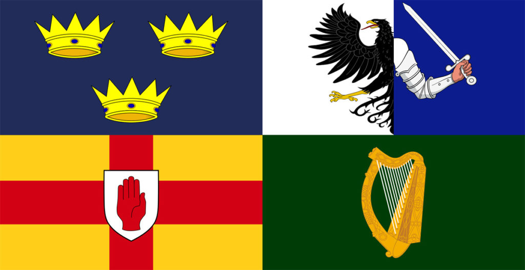 bandiera irlanda del nord quattro province eire
