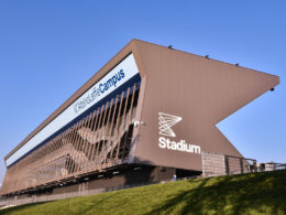 albinoleffe stadium vista esterna tribuna