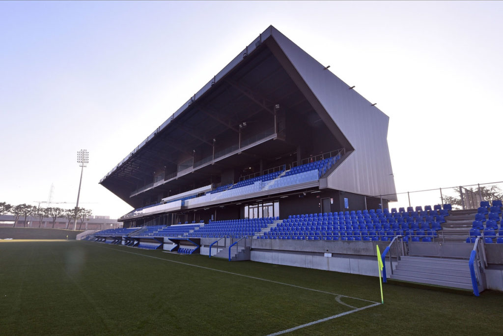 albinoleffe stadium vista interna tribuna