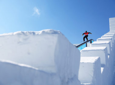 pechino 2022 architettura giochi snowboard