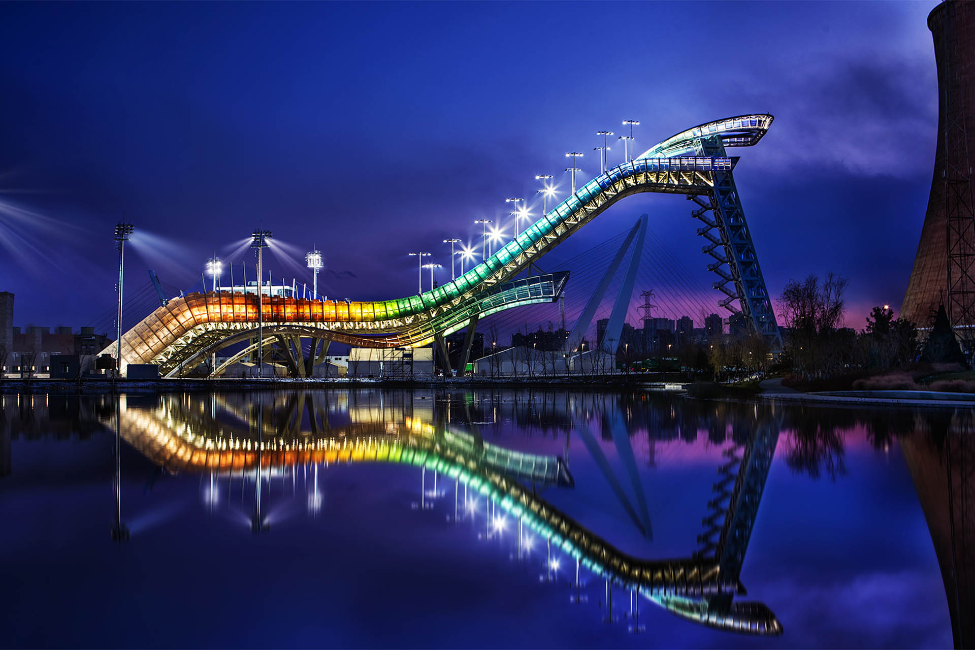 Big Air Shougang, gli spazi di un'ex acciaieria per il freestyle olimpico