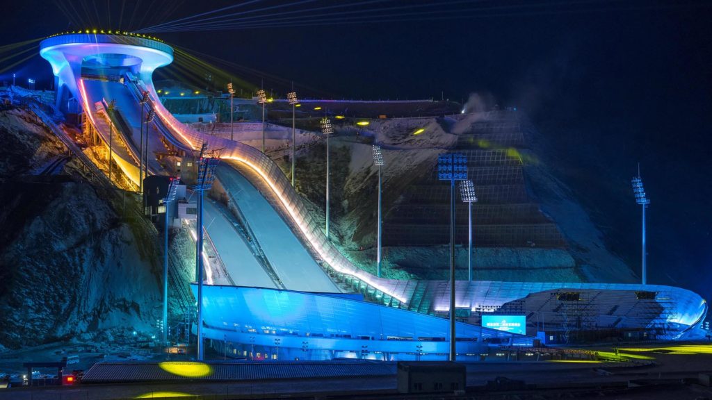 pechino national ski jumping center