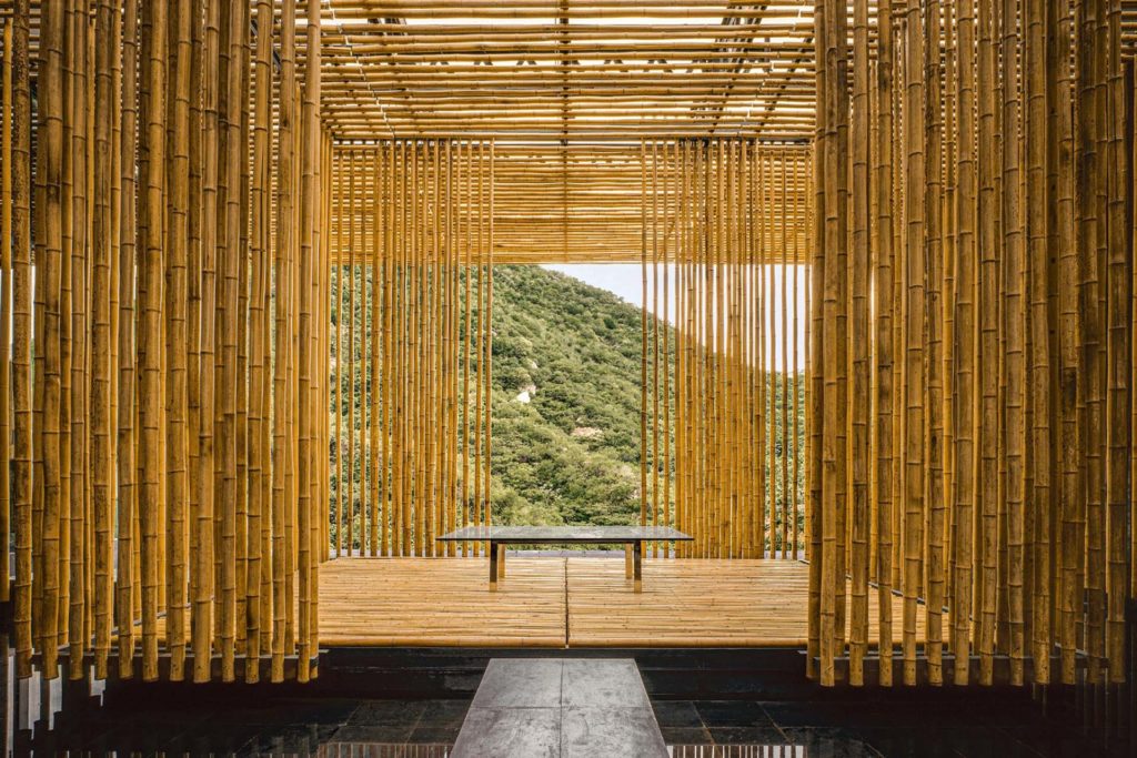muro bambu kengo kuma cina