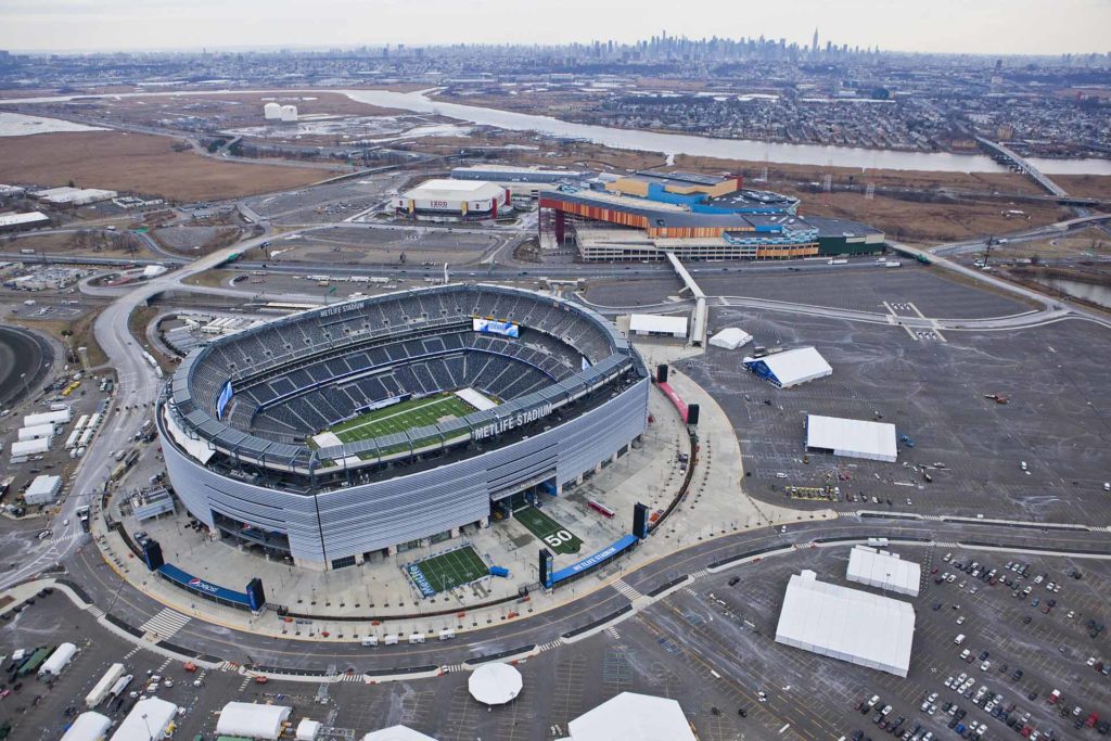 metlife stadium new york vista aerea