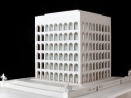 roma palazzo della civiltà italiana colosseo quadrato modello museo