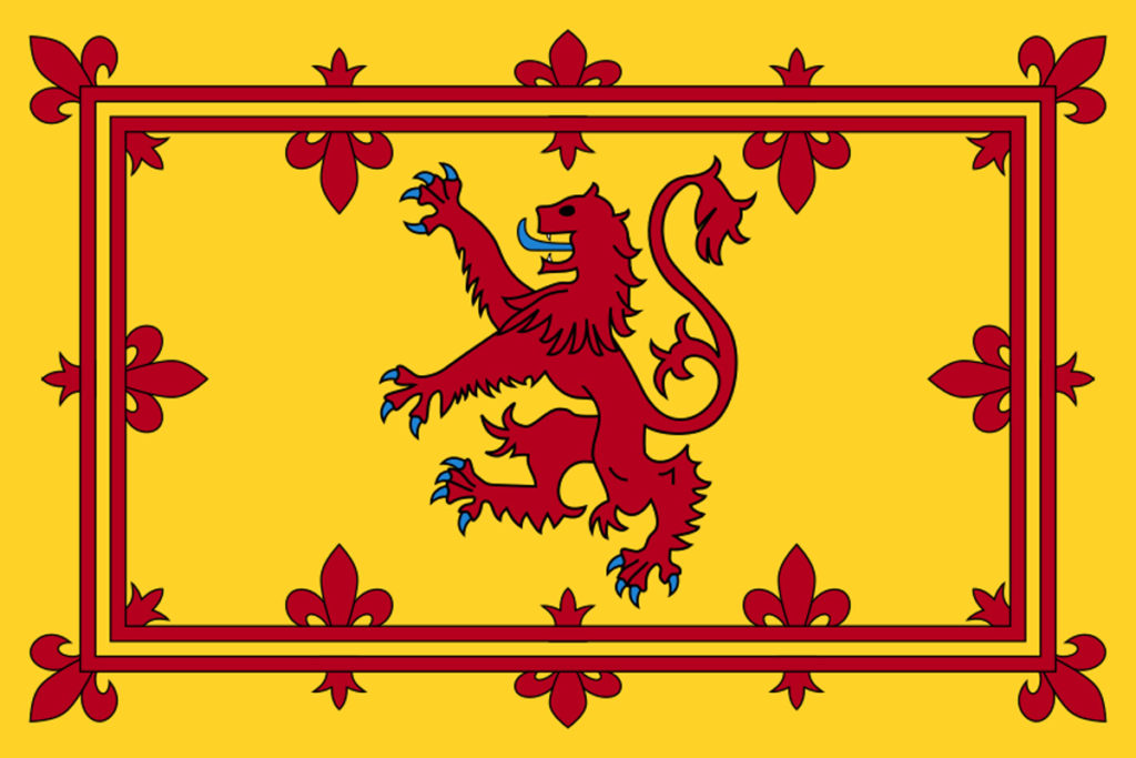 bandiera regno scozia
