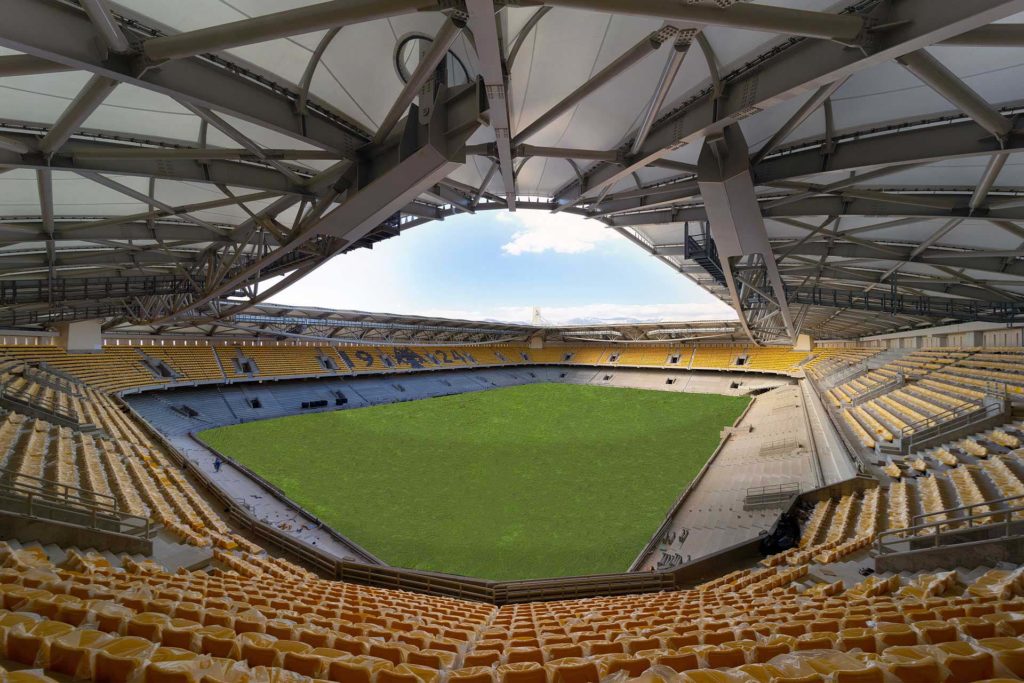 aek atene nuovo stadio opap arena interno