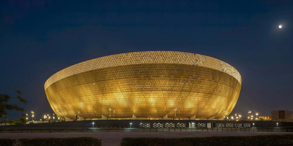 lusail stadium foster partners vista esterna qatar mondiali