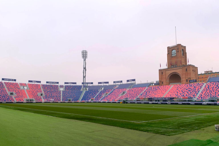 bologna stadio dall'ara vista tribuna torre serie a requisiti stadi