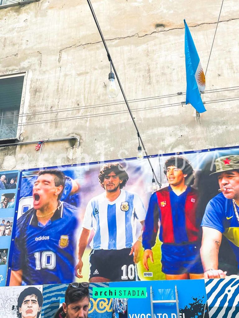 murales maradona napoli quartieri spagnoli