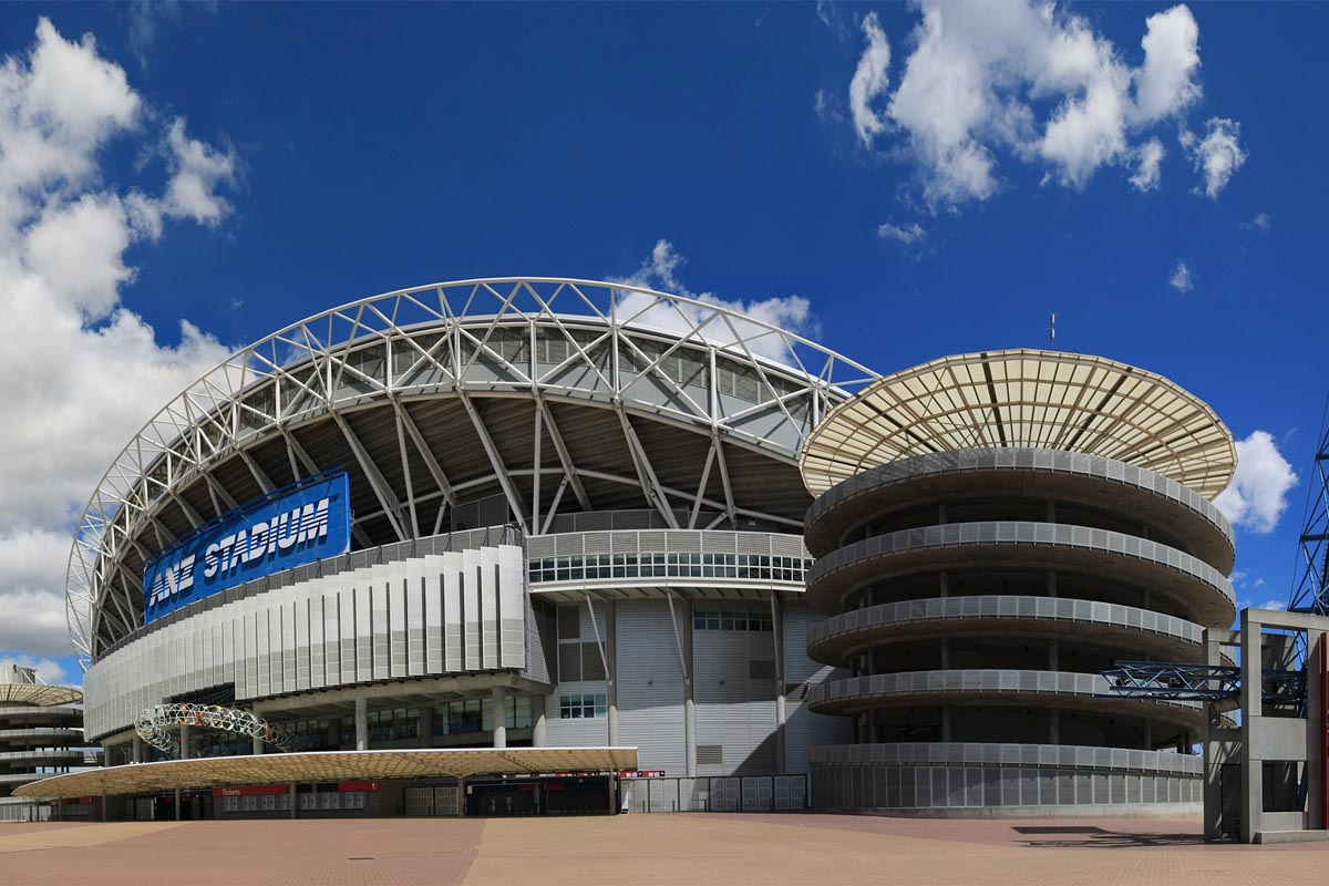 australia sydney vista esterna stadio olimpico anz