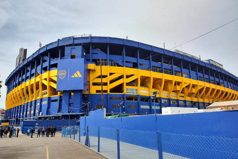 bombonera stadio boca vista esterna storia