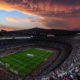 camp nou barcellona stadio vista panoramica interna