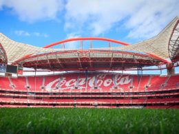 lisbona stadio da luz benfica vista gradinata