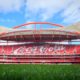 lisbona stadio da luz benfica vista gradinata