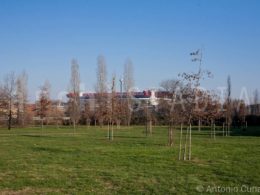 san siro stadio vista dal parco