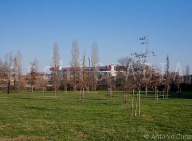 san siro stadio vista dal parco