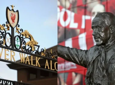 anfield liverpool statue cancello mappa stadio