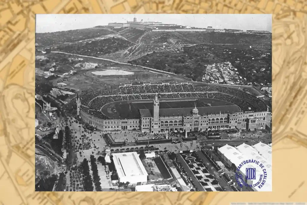 montjuic barcellona stadio 1929 storia