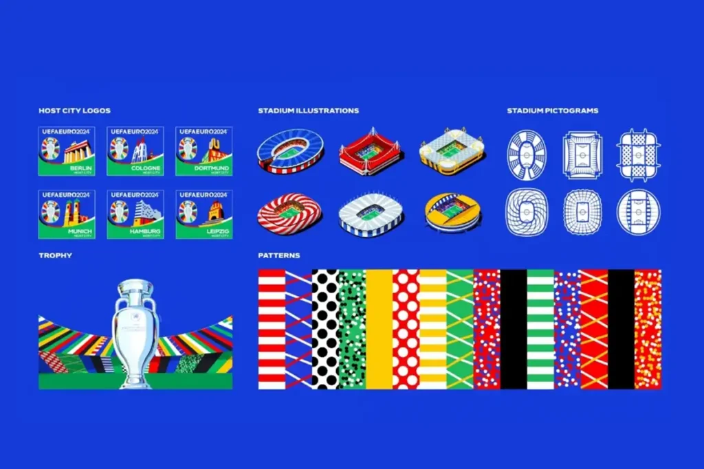 euro 2024 logo significato colori