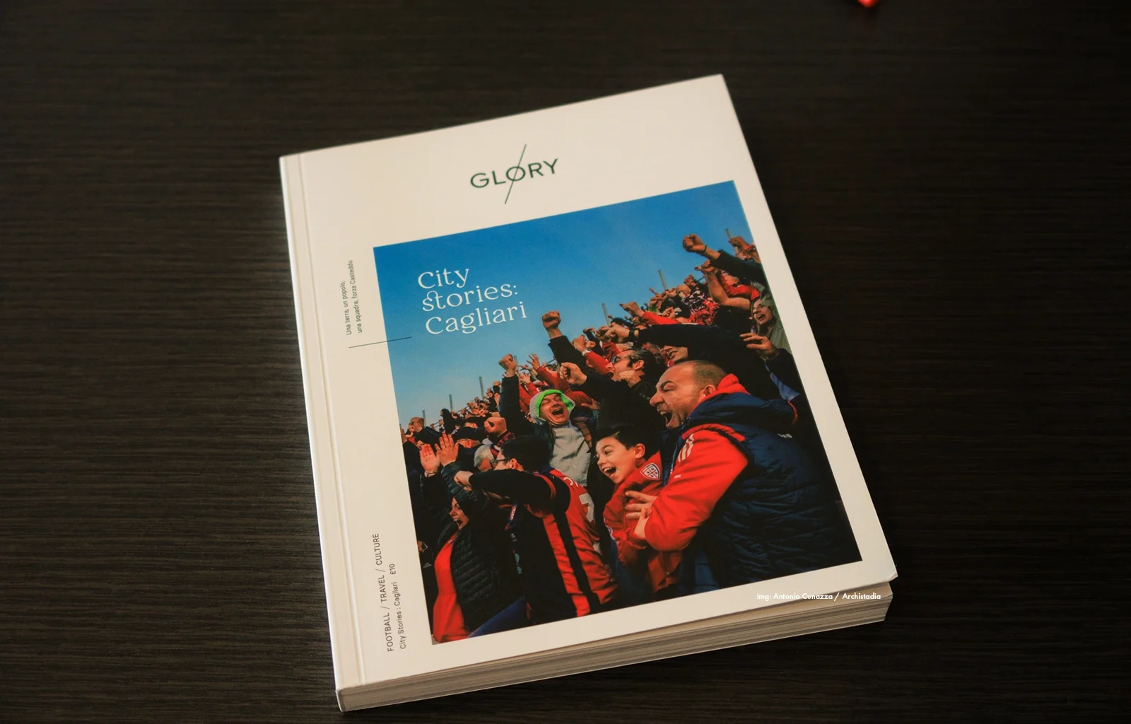 cagliari glory magazine copertina monografia