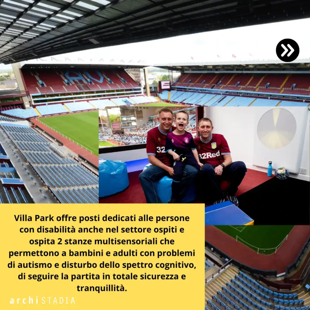 villa park stadio curiosità