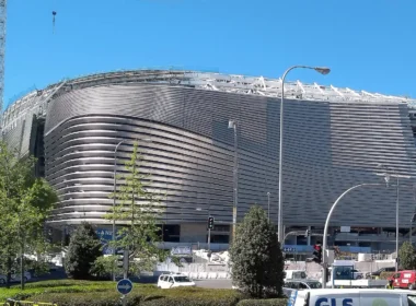 bernabeu stadio rinnovamento madrid vista esterna