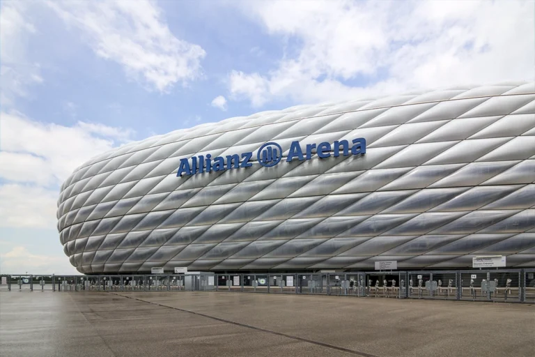 monaco allianz arena vista esterna mappa