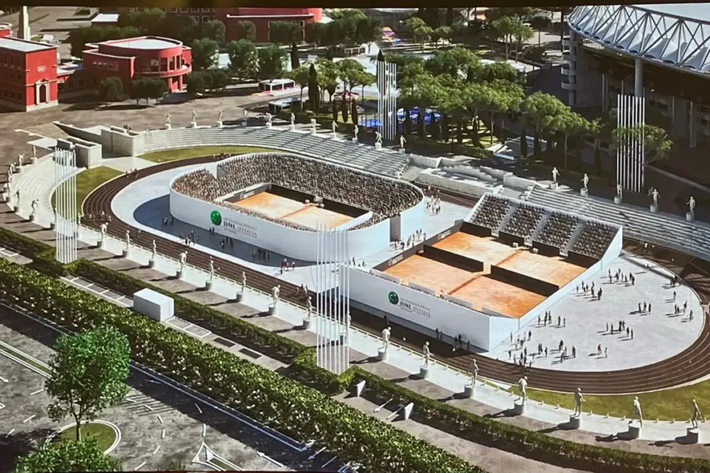 roma tennis internazionali stadio dei marmi