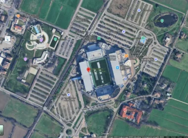 mapei stadium mappa reggio emilia stadio