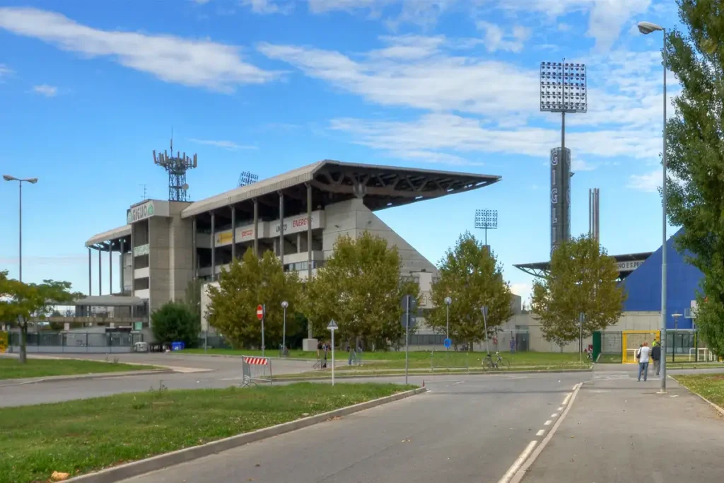 mapei stadium mappa vista esterna