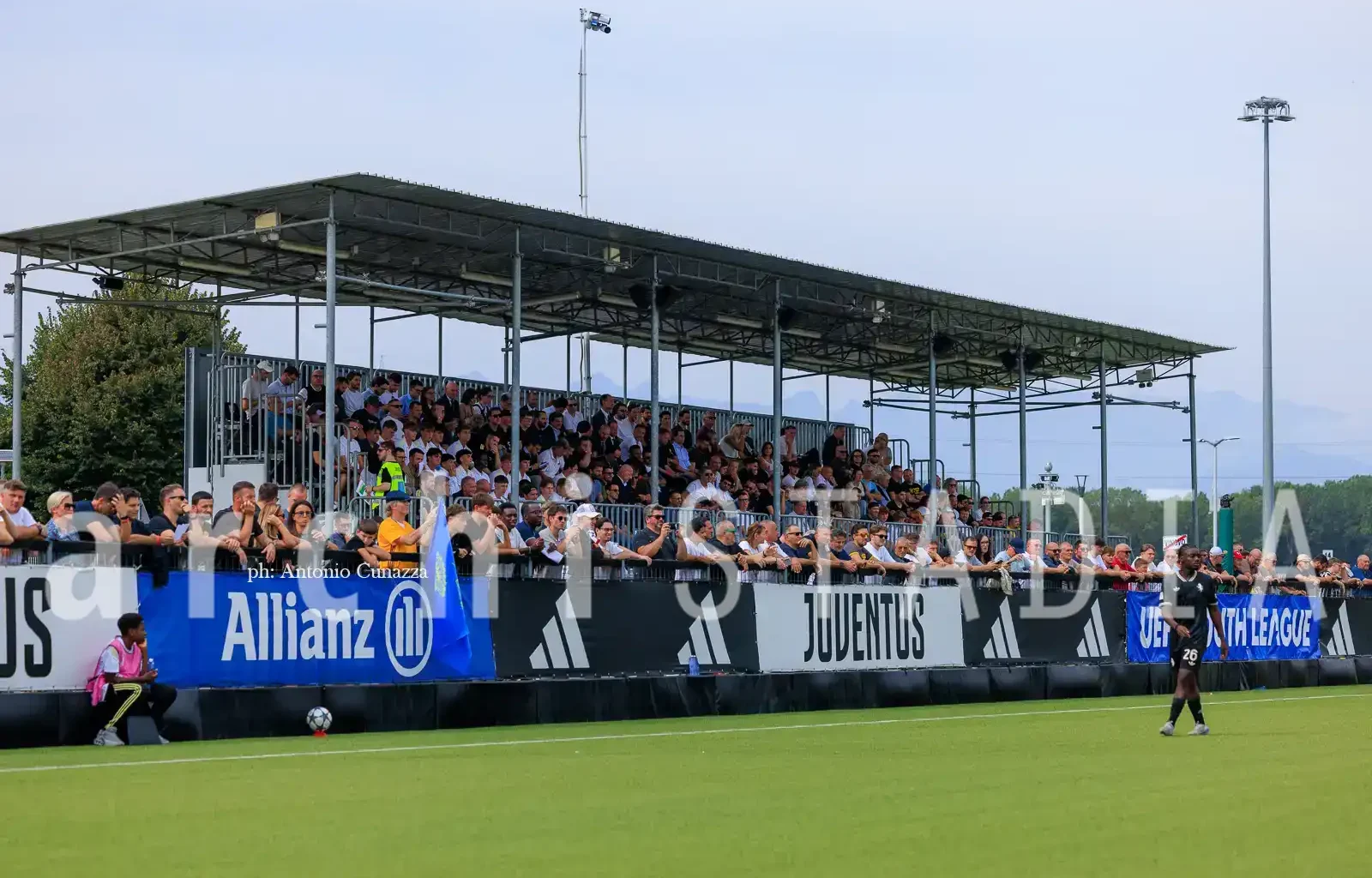 juventus training center vinovo tribuna foto antonio cunazza