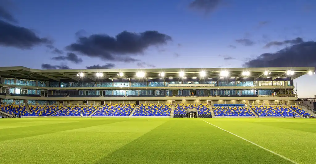 wimbledon nuovo stadio plough lane interno img kss architecture