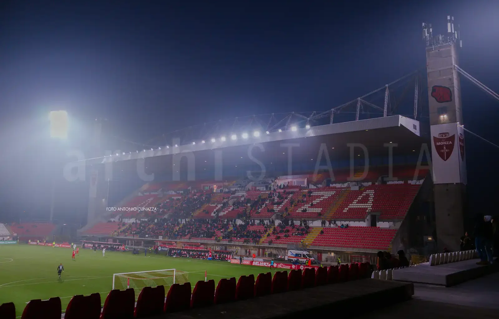 monza stadio panoramica mappa vista tribuna