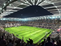 paok nuovo stadio populous vista interna generale