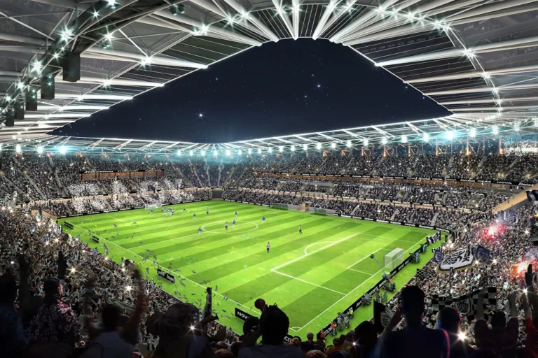 paok nuovo stadio populous vista interna generale