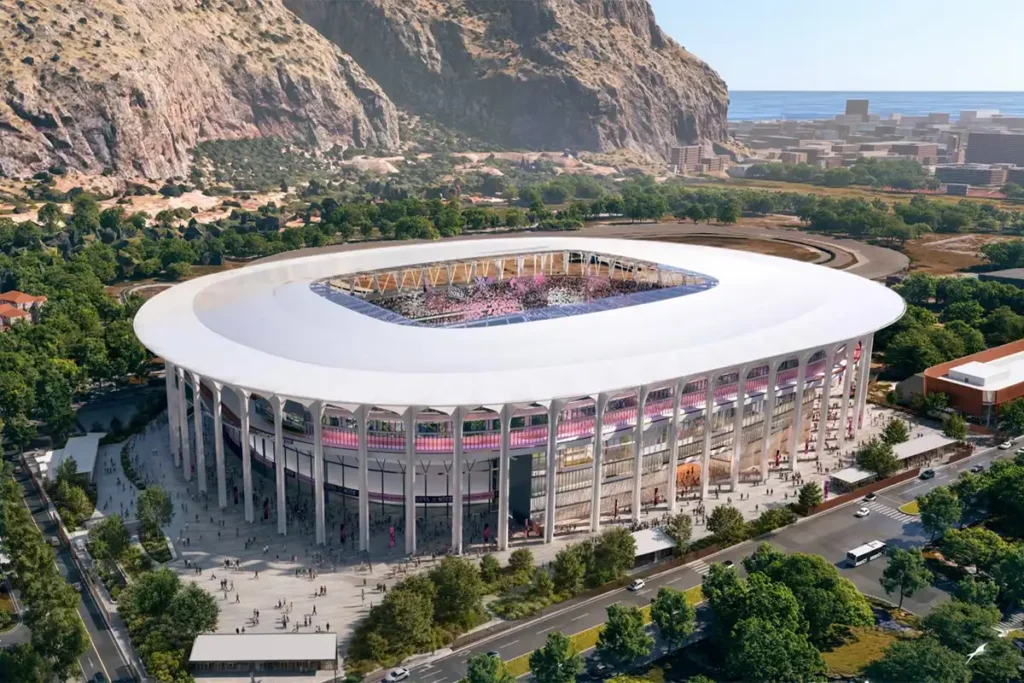 palermo render nuovo stadio barbera img populous palermo fc