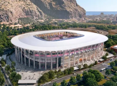 palermo render nuovo stadio barbera img populous palermo fc